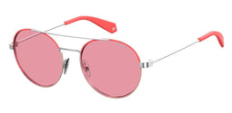 Polaroid Zonnebril 6056/s 35j/0f Unisex Zilver/roze