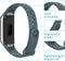 iMoshion Siliconen bandje Multipack Geschikt voor Samsung Galaxy Fit - Donkergroen / Groen / Geel