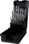 RUKO 259215RO HSS-G Spiraalboorset 25-delig DIN 338 Drievlakkige schacht 1 set(s)