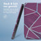 imoshion E-reader Hoesje - Geschikt voor Tolino Vision 5 - Design Slim Hard Case Sleepcover Bookcase met stand - Bordeaux Graphic