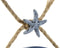 Wanddecoratie Home ESPRIT Blauw Wit Zwemband 20 x 2,5 x 80 cm