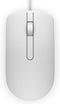 Dell MS116 - Optische muis - USB Type-A 1000 DPI Ambidextrous - Wit