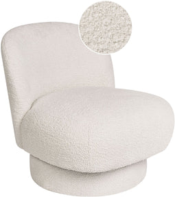 AYLO - Fauteuil - Wit - Bouclé