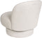 AYLO - Fauteuil - Wit - Bouclé