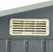 vidaXL - Tuinschuur - met - rek - 205x130x183 - cm - ijzer - grijs