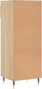 vidaXL - Schoenenkast - 40x36x105 - cm - bewerkt - hout - sonoma - eikenkleurig