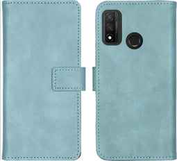 iMoshion Hoesje Geschikt voor Huawei P Smart (2020) Hoesje Met Pasjeshouder - iMoshion Luxe Bookcase - Lichtblauw