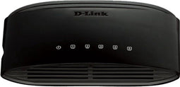 D-Link DES-1005D - Netwerkswitch - 5-poorts Fast Ethernet - Zwart