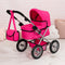 Bayer Design Trendy - Poppenwagen - Verstelbare duwstang - Roze