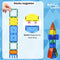 MagniClicks Magnetic Tiles 100 stuks - Montessori magnetisch speelgoed - 3D bouwblokken