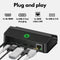 SIX BRAVO - Docking Station 5 in 1 - 4K HDMI 100W Power Delivery RGB - zwart
