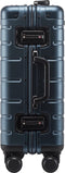 Alumaxx koffer - GRAVITY - aluminium - 4 draaibare wielen - blauw - JU-45189
