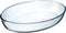 Secret de Gourmet - Ovenschaal ovaal - Transparant glas - 35 x 25 cm