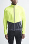Craft Ideal Fietsjack Heren - Winddicht en waterafstotend - Geel - Maat S