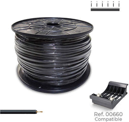 Sediles h07z1-k - Elektrische kabelslang - 1,5 mm - Zwart (500 m)