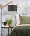 GOOD&MOJO Wandlamp Andes - Bamboe/Lichtgrijs - 50x32x45cm - Binnen Scandinavisch,Bohemian