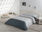 Noorse hoes Alexandra House Living Parelgrijs 260 x 240 cm