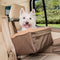 PetSafe Happy Ride Booster Seat - Zitverhoger voor kleine honden - Verstelbaar en wasbaar - Bruin - Small