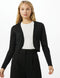 Kaffe KAankra Bolero - Dames Trui - Maat L - Fijn gebreid met stretch