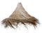 Furnilux-Grote Raffia Hanglamp Ø110 cm – Handgemaakte Boho Plafondlamp van Natuurlijk Gras – XL N...