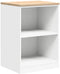 vidaXL - Garagekast - 60x51x85 - cm - massief - grenenhout - wit