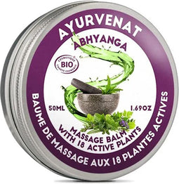 Ayurvedische massage balsem met 18 kruiden BIO - 50 - Biologisch - M