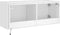 vidaXL - Tv-wandmeubel - met - LED-verlichting - 100x35x41 - cm - wit