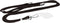 Mobiparts Universal Phonestrap - Universeel Telefoonkoord - Verstelbaar tot 1.50 meter - Zwart