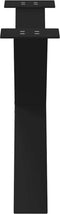 vidaXL - Salontafelpoten - 2 - st - X-vormig - 70x(42-43) - cm - staal - zwart