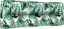 vidaXL - Palletkussen - 120x40x12 - cm - stof - bladpatroon