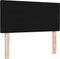 vidaXL - Hoofdbord - Met - Knopen - Gequiltd - Zwart - 100 - cm - Fluweel
