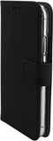 Mobiparts iPhone X iPhone XS - Wallet TPU Case - Ruimte voor pasjes - Zwart