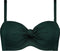 Beachlife Rich Green - Bikinitop met beugel - Multiway met voorgevormde cups - Groen