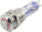 TRU COMPONENTS LAS4GQH-11E/R/24V/S Druktoets 48 V 2 A 1x uit/(aan) Moment Rood 1 stuk(s)