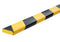 Durable - Beschermingsprofiel S10 recht 1m geel zwart | 5 stuks