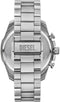 Diesel MEGA CHIEF SLIM - Polshorloge - Chronograaf - Zilverkleurig 48 mm