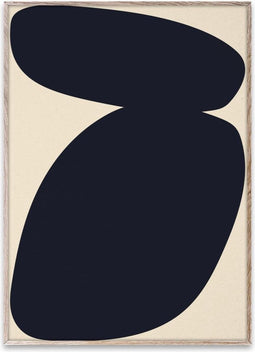 Paper Collective - Poster - Solid Shapes 03 - Nina Bruun - 50x70cm - excl. kader