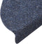 vidaXL - Trapmatten - zelfklevend - 10 - st - 56x17x3 - cm - naaldvilt - blauw