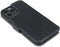Qubits - slim wallet hoes - Geschikt voor iPhone 12 Pro Max - Zwart