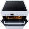 Etna FKV761WIT - Fornuis - Keramische kookplaat 4 zones - Wit