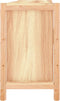 vidaXL - Dressoir - 107x38x60 - cm - bewerkt - hout