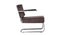 Zuiver Ridge Lounge Rib Fauteuil met armleuning - Grijs