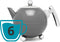 Bredemeijer - Theepot Bella Ronde 1,2L Cool Grey- Dubbelwandig