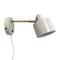 Ocean - Wandlamp - Beige en messing