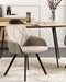Set van 2 eetkamerstoelen MONEE Beige