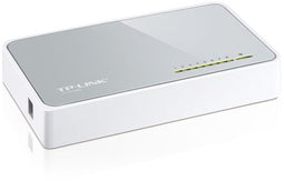 TP-Link TL-SF1008D - Unmanaged Switch - 8x 100Mbps