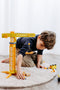 Small Foot - Houten Kraan Bouwplaats met Accessoires, 14dlg.