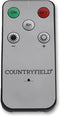 Countryfield Led dinerkaarsen - 15 cm - afstandsbediening - wit (2 stuks)