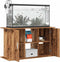 vidaXL - Aquariumstandaard - 101x41x58 - cm - bewerkt - hout - oud - houtkleurig
