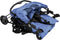 vidaXL - Tweelingkinderwagen - staal - marineblauw
